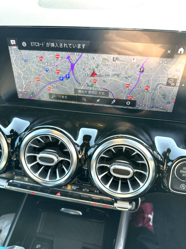 GLA ナビ SSD交換作業