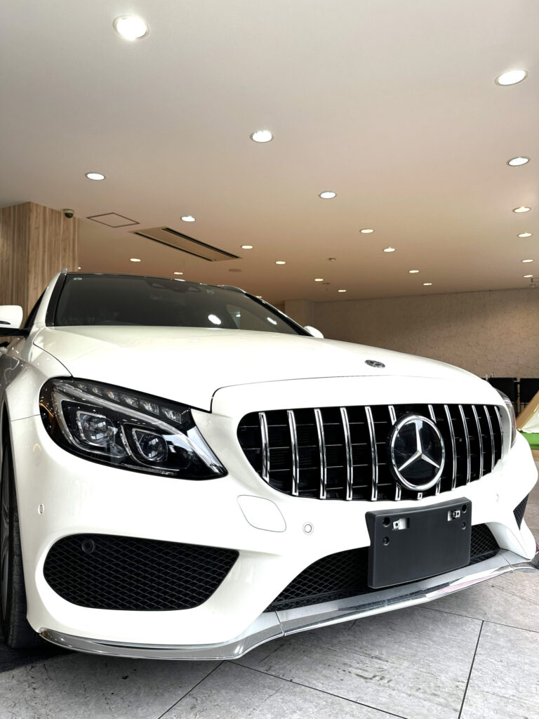 S205 Cクラス グリル交換 パナメリカーナ