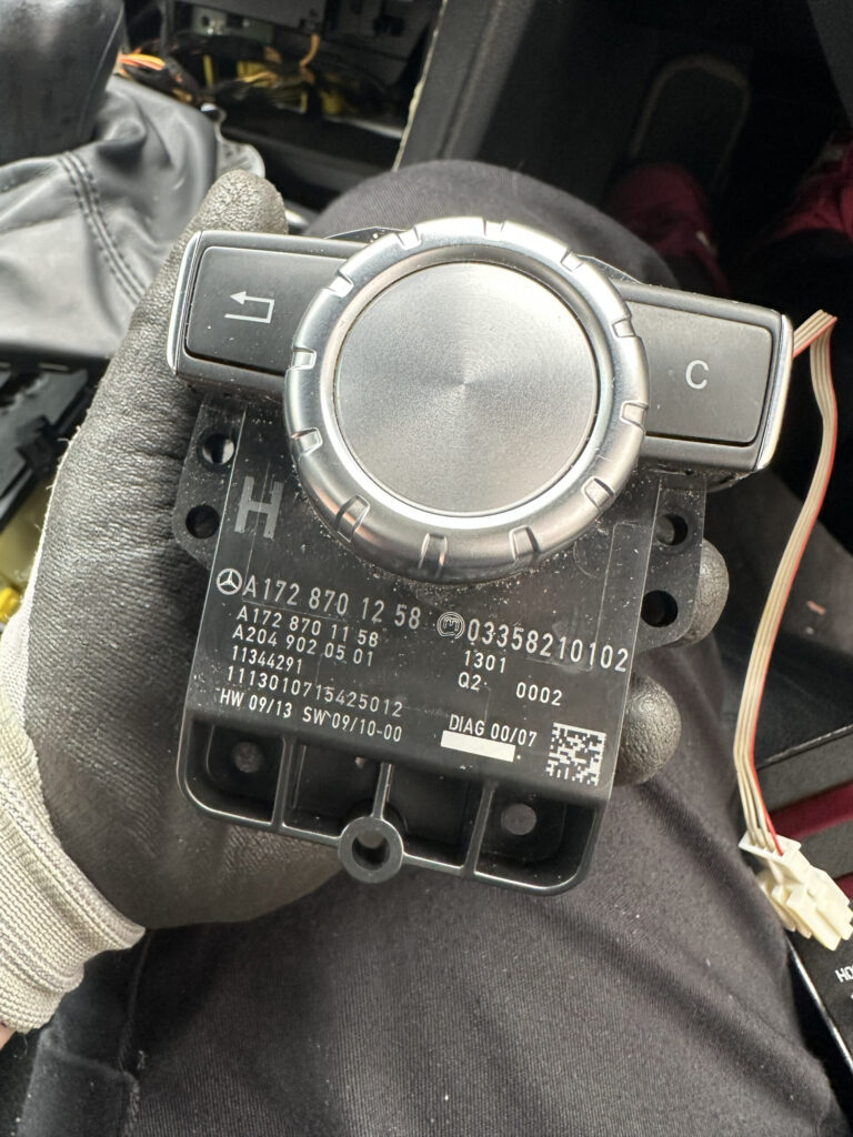 R172　SLK　コマンドダイヤル修理