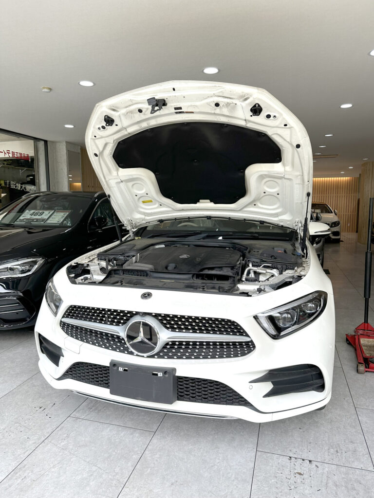 C257 CLS グリル交換　パナメリカーナグリル
